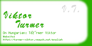 viktor turmer business card